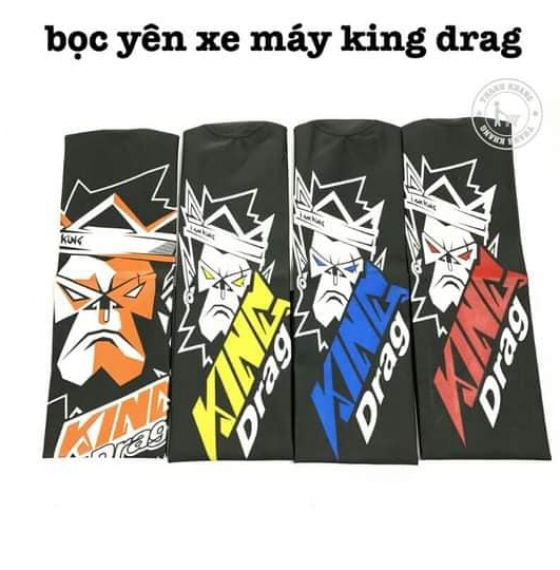 BỌC YÊN KING DRAG VÂN 3D (hình và chữ)