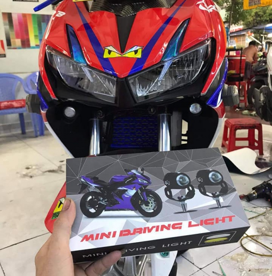 bi cầu mini lắp cát loại xe