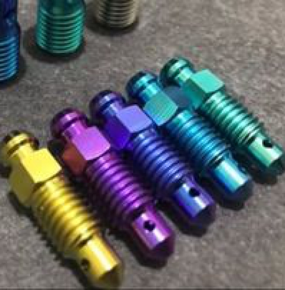 ỐC XÃ GIÓ TITANIUM (GẮN HEO DẦU)