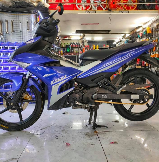 mâm ex 150 5 cây rcb đen  bản 1.6 1.85