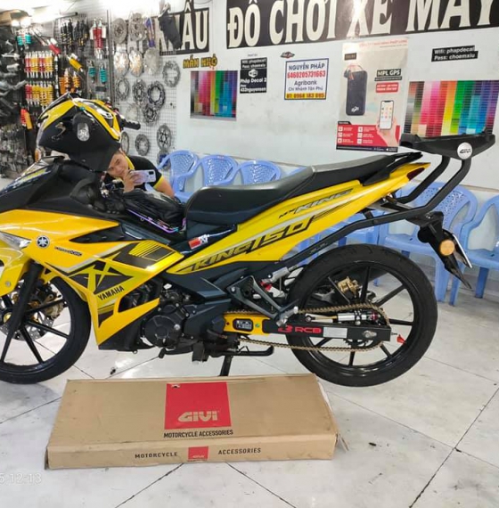 mâm 8 cây x1r đen lên ex 150 