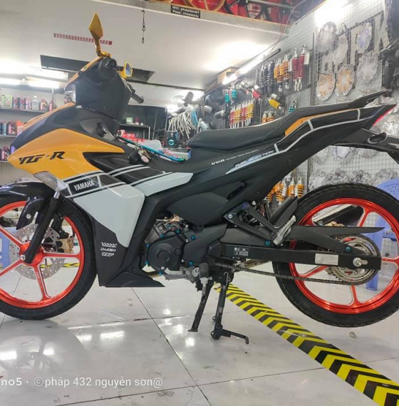 mâm k5 cnc x1r màu cam cho ex 150