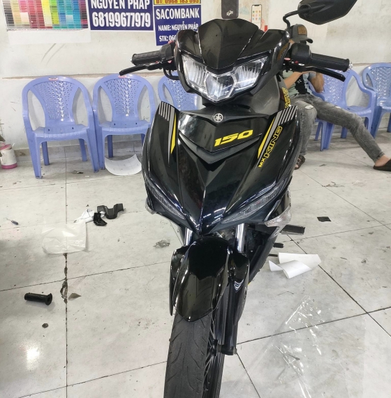 tem rời ex 150 đen vàng