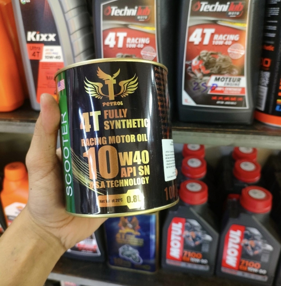 nhớt petrol đức xe ga 10/40