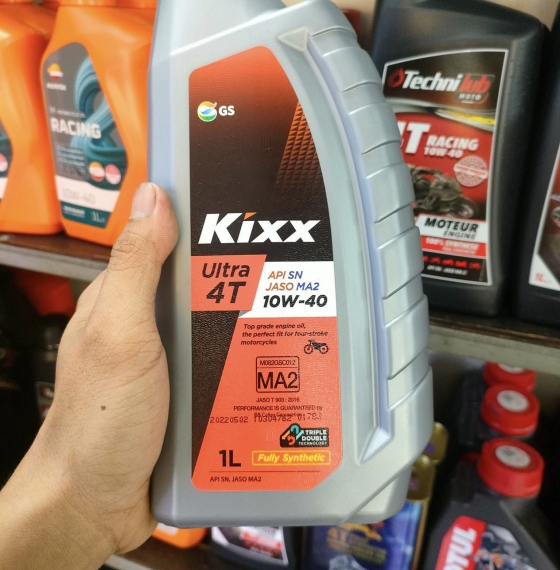 nhớt kix xe số