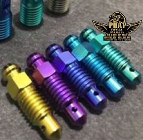 ỐC XÃ GIÓ TITANIUM (GẮN HEO DẦU)