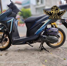 mâm 6 cây x1r vang đồng lên vario 18