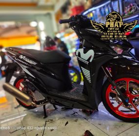 Tem vario 150 trắng 