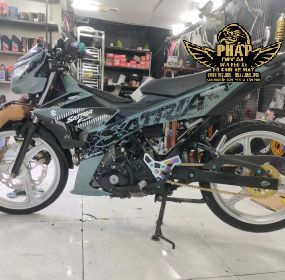 mâm 3 đao at road satria -raider