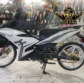 tem rời ex 150 trắng đen 