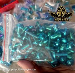 ỐC TITANIUM 6LI (gắn dàn áo các loại xe)